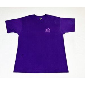 Vintage Claiborne T-shirt Purple XL Single Stitch